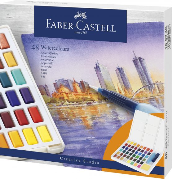 Aquarellfarben Creative Studio, sortiert, 48er Etui
