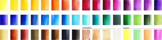 Aquarellfarben Creative Studio, sortiert, 48er Etui